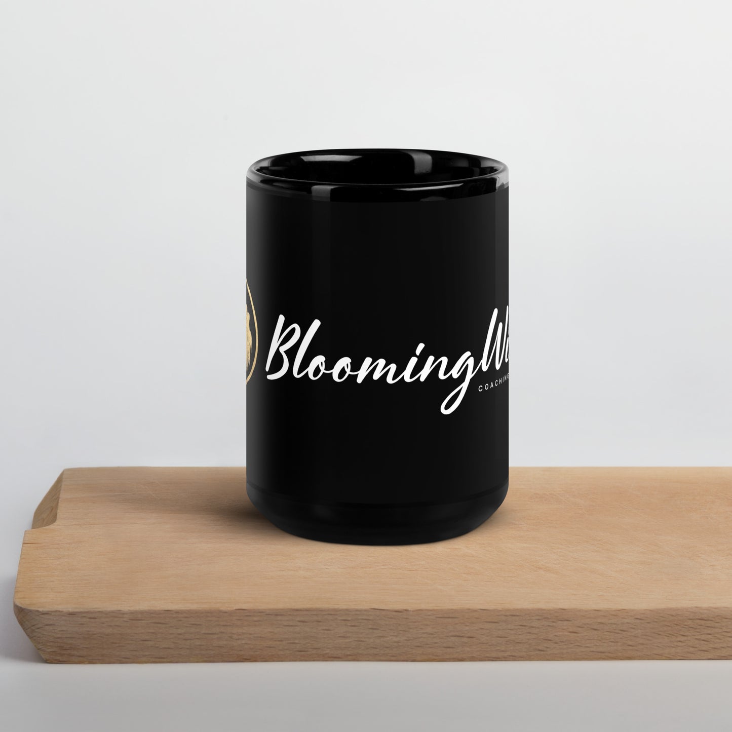 Blooming Willow Coaching Glossy Mug