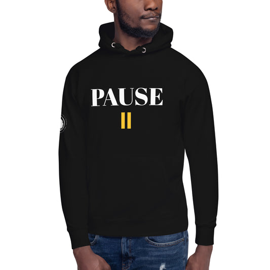 PAUSE Hoodie - No Logo on Back